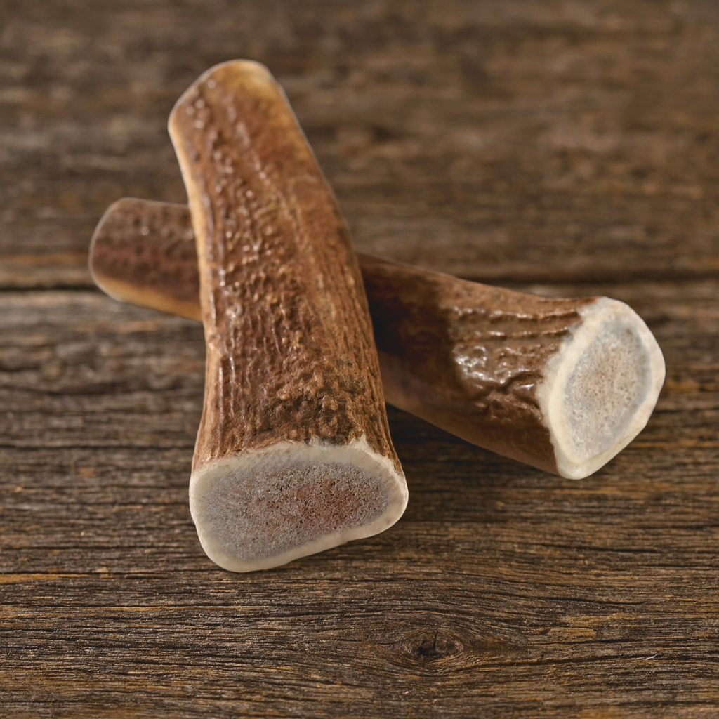 2 Pack - Jumbo - XXL | Deer Antler Dog Chew - 2XL