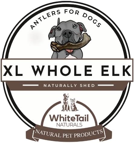 1 Pack - Extra Large | Whole Elk Antler Dog Chew