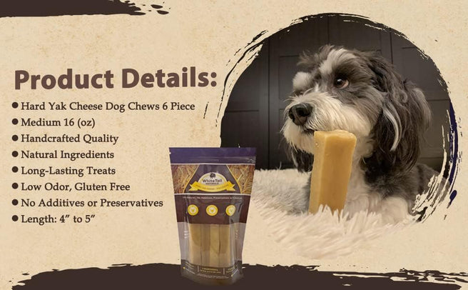 2 Pack XL - Extra Large - Himalayan Yak Cheese Dog Chew