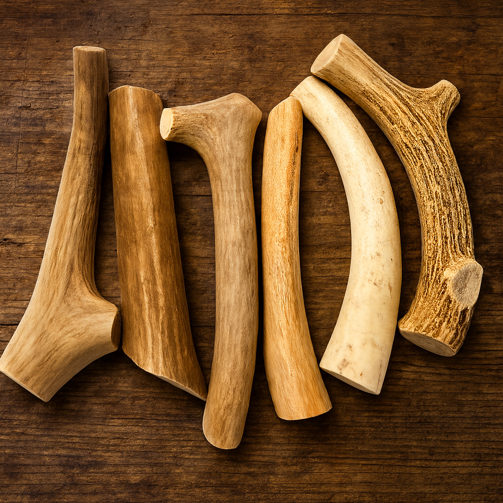 Medium | Whole Deer Antler Dog Chews - Single or Multipack