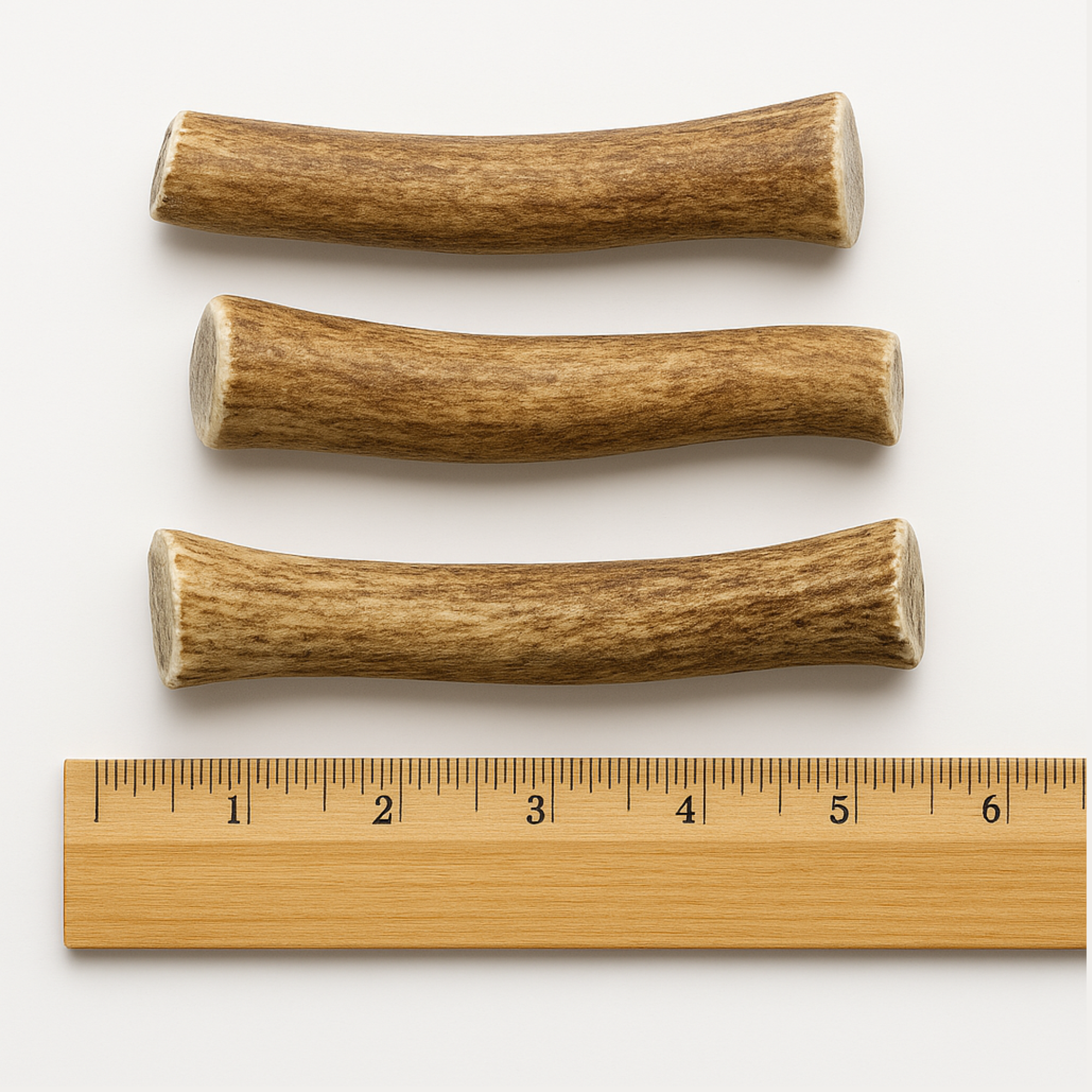 3 Pack - Medium | Deer Antler Dog Chews