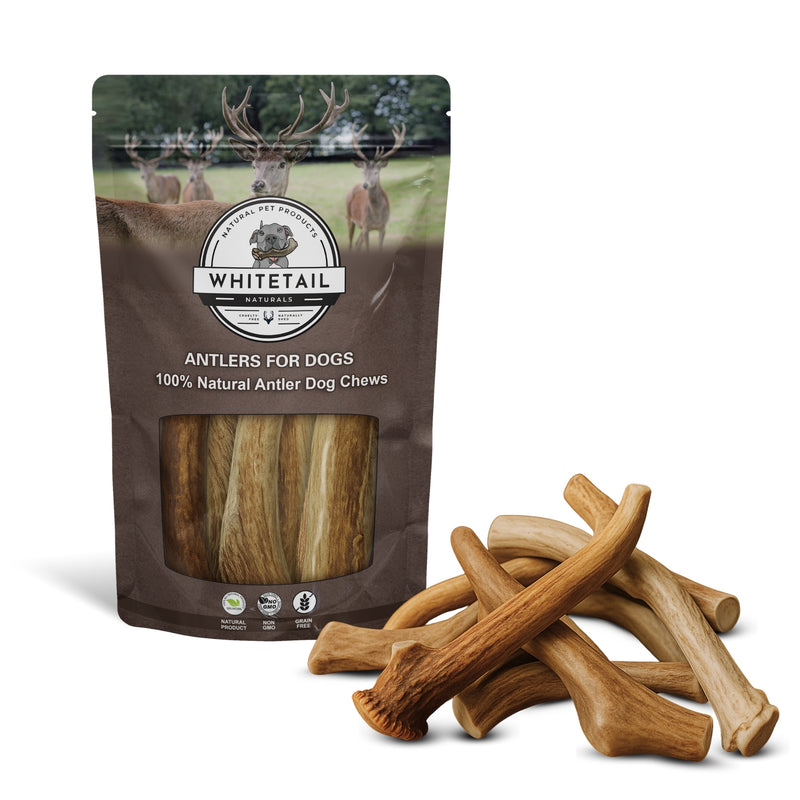 1 Pound Pack Bulk | Premium Deer Antler Chews