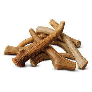 1 lb Bulk Whole Deer Antler Dog Chews – Value Pack