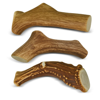 Large Whole Deer Antler Dog Chew for Medium & Large Dogs | 1, 2 or 3 Pack