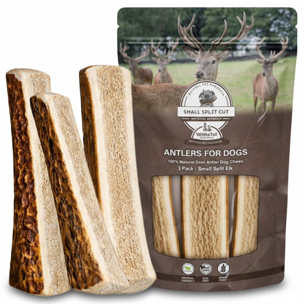 Small | Split Elk Antler Dog Chews - Single or Multipack