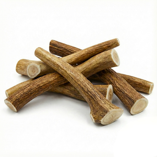 1 lb Bulk Mixed Elk Antler Dog Chews – Whole & Split Variety Pack