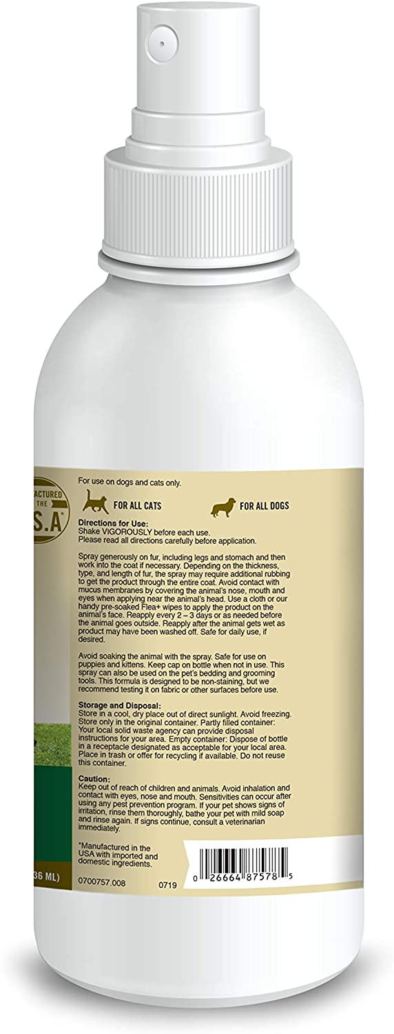 Pet Naturals Of Vermont Protect Flea And Tick Repellent - 8 Fl Oz