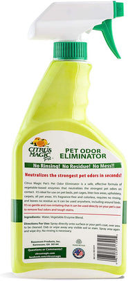 Citrus Magic Pet Odor Eliminator - Trigger Spray - 22 Fl Oz