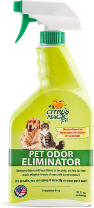 Citrus Magic Pet Odor Eliminator - Trigger Spray - 22 Fl Oz